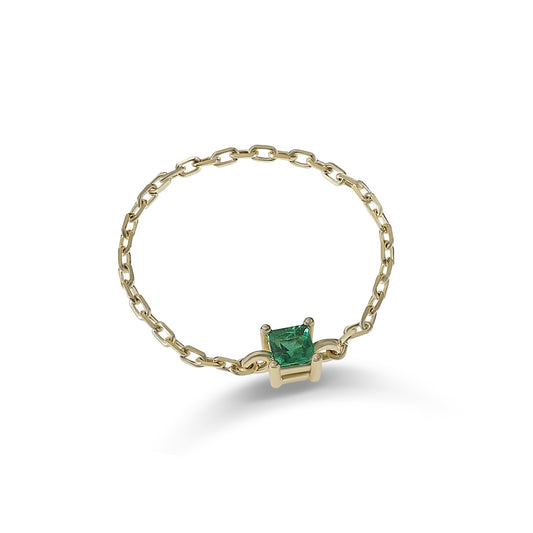 Anello Smeraldo Princess
