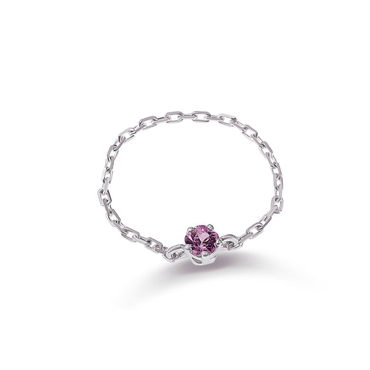 Anello Zaffiro Fiore