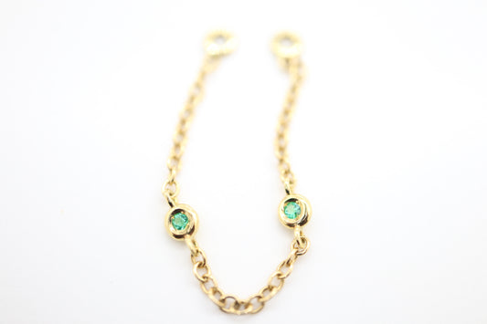 Cornice Catena in Oro e Pietre Preziose