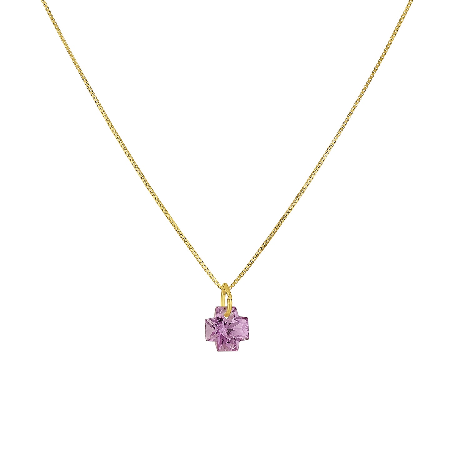 Collana Zaffiro Croce