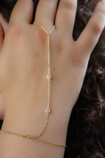 Baciamano con Pietre Preziose