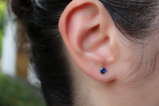 Paio di Orecchini Oro e Pietre Preziose