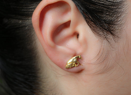 Mono Orecchino Cavallo da Reining